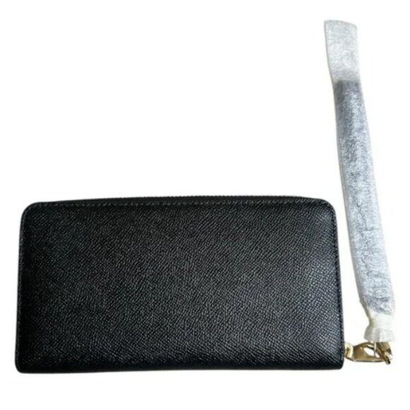 COACH Nwt Black Long Wallet -Retails$298 - Picture 2 of 3